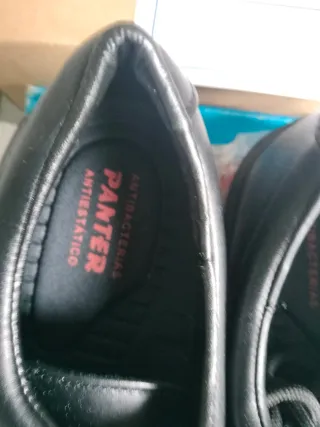 Zapatos Seguridad Panter T45 Negros