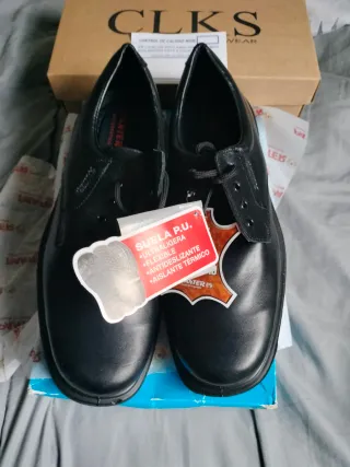 Zapatos Seguridad Panter T45 Negros