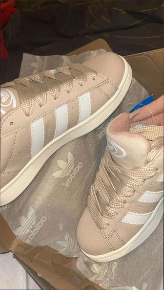 Adidas Campus 00s Beige/Rosa Talla 40