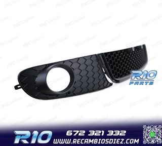 REJILLAS PARAGOLPES VOLKSWAGEN VW GOLF 6 08-12 NEGRO