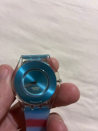 Reloj Swatch Ultra Plano Azul Multicolor