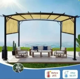 2 Toldos Vela Rectangular 3X4