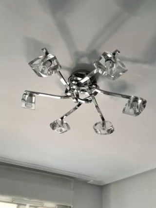 4 lámparas de techo modernas