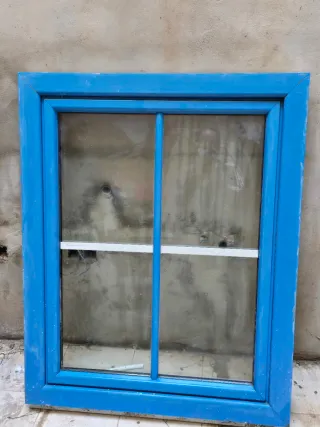 Ventana PVC Blanca oscilobatientes, precio X las 3