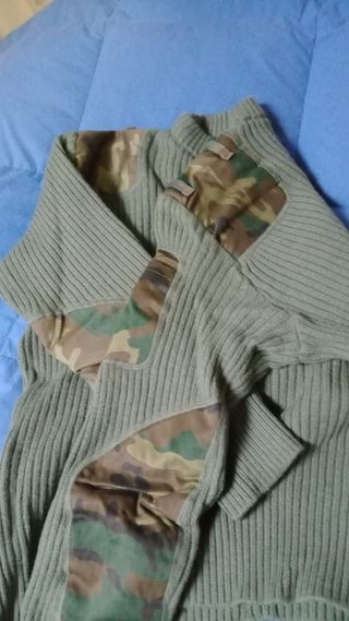 Jersey Lana Militar Talla M Camuflaje
