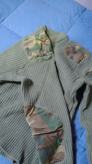 Jersey Lana Militar Talla M Camuflaje
