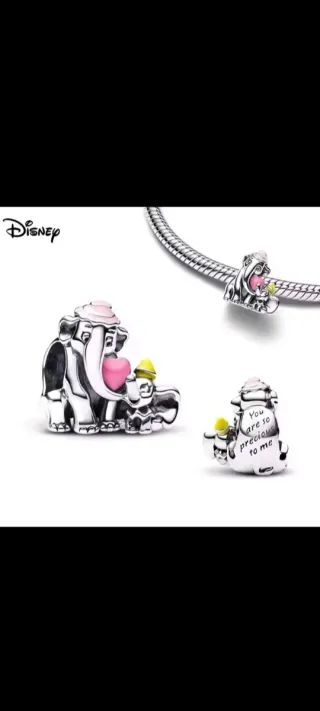 Lote 3 Charms Plata Ley 925 para Pulsera Pandora