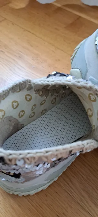 Mou Botas Bajas Lentejuelas Talla 39