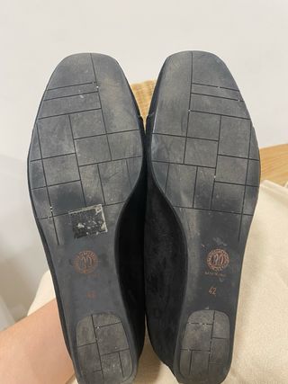 Zapatos GHO Piel Negros Made in Italy Talla 42