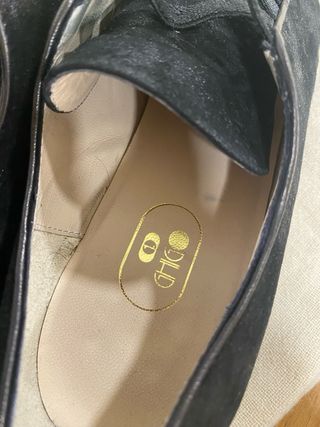 Zapatos GHO Piel Negros Made in Italy Talla 42