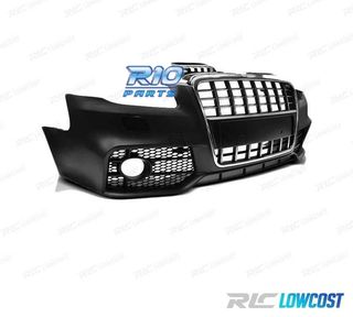 PARAGOLPES DELANTERO AUDI A4 B7 04-08 LOOK S LINE CROMO NEGR