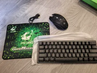 Teclado y Ratón Inalámbrico T61 Retroiluminado