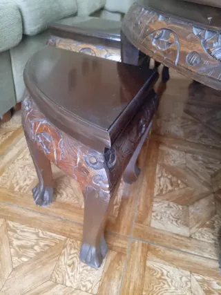 Mesa antigua siglo XX