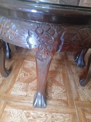 Mesa antigua siglo XX