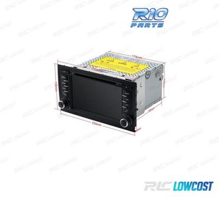 RADIO GPS ANDROID 12 AUDI A4 B6 B7 00-08 SEAT EXEO 08-12 OCT