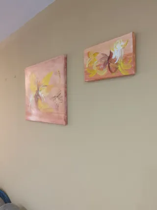 Quadri astratti a olio