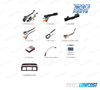 RADIO GPS ANDROID 10 PARA MERCEDES S W220 98-05