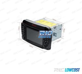 RADIO GPS ANDROID 10 PARA MERCEDES S W220 98-05