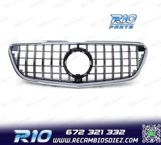 PARRILLA MERCEDES CLASE V W447 14-19 LOOK AMG NEGRO CROMO