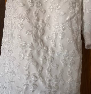 Blusa blanca manga larga crop top