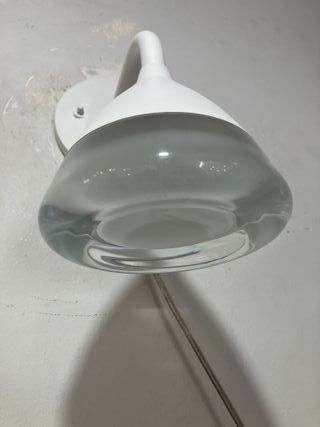Lampada parete Led alluminio bianco IP54