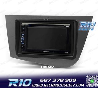 MARCO RADIO 2 DIN GRIS PARA SEAT LEON 05-12