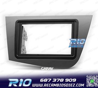 MARCO RADIO 2 DIN GRIS PARA SEAT LEON 05-12