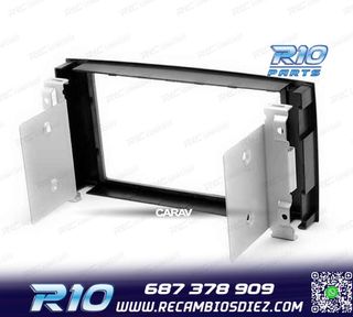 MARCO NEGRO RADIO 2-DIN PARA VOLKSWAGEN VW TOUAREG 02-10 T5