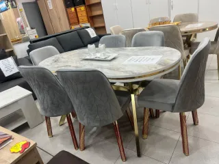 Mesa turca + 6 sillas nuevas 399€