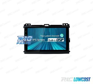 RADIO GPS ANDROID 12 PARA TOYOTA LAND CRUISER 02-09