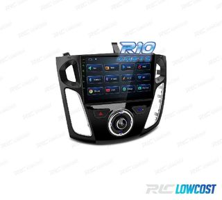 RADIO GPS ANDROID 13 PARA FORD FOCUS 12-17