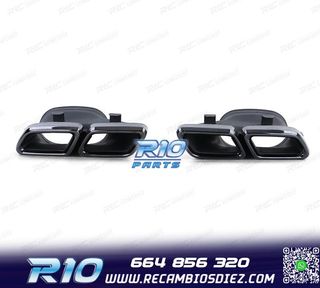 COLAS ESCAPE MERCEDES CLASE C W205 14-18 LOOK C63 AMG