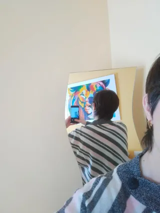 Jersey rayas manga murciélago talla única