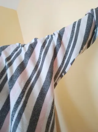 Jersey rayas manga murciélago talla única