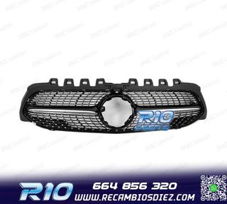 PARRILLA MERCEDES CLASE A W177 V177 18- LOOK AMG A35 DIAMOND