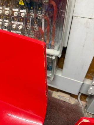 Taburetes de Barra Rojos (3 unidades)