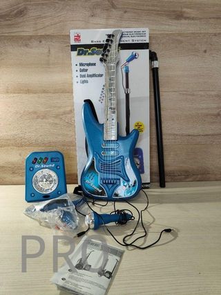 REIG- Set con Guitarra, Micrófono y Bafle