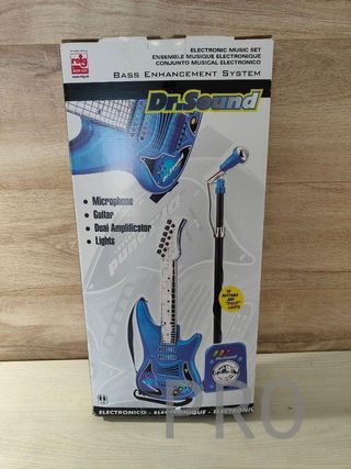 REIG- Set con Guitarra, Micrófono y Bafle