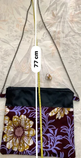 Set borsa, fascia capelli e anello
