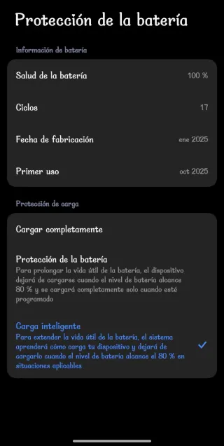 Xiaomi 15 Cambio