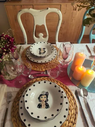 Vajilla porcelana