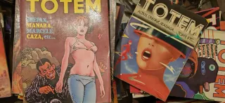 Comics de los 80 Tótem, Super Tótem, Blue jeans...