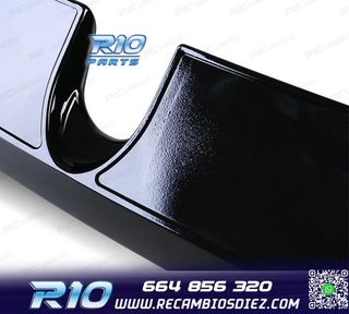 ALERON TECHO MERCEDES CLASE E W211 02-06 LOOK AMG NEGRO BRIL