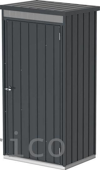 Caseta Armario Metálica Palladium 77x98x196 cm - Duramax