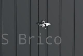 Caseta Armario Metálica Palladium 77x98x196 cm - Duramax