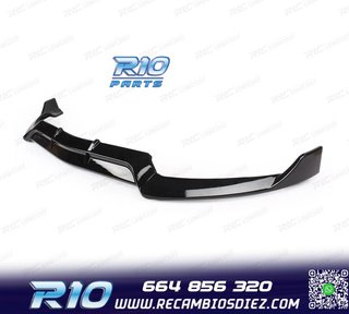 SPOILER LIP MERCEDES CLASE C W205 18-21 LOOK AMG NEGRO BRILL