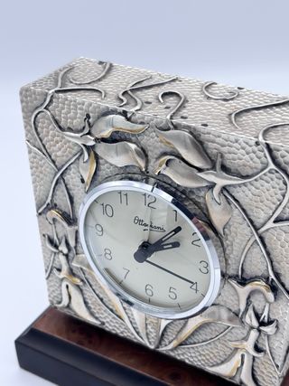 Orologio da Tavolo Ottaviani Vintage Argento