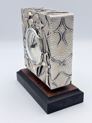 Orologio da Tavolo Ottaviani Vintage Argento