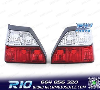 PILOTOS VOLKSWAGEN VW GOLF 2 83-91 ROJO BLANCO