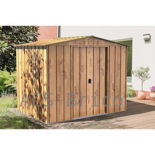 Caseta Metálica Top Artemisa 173x261x204 cm - Duramax